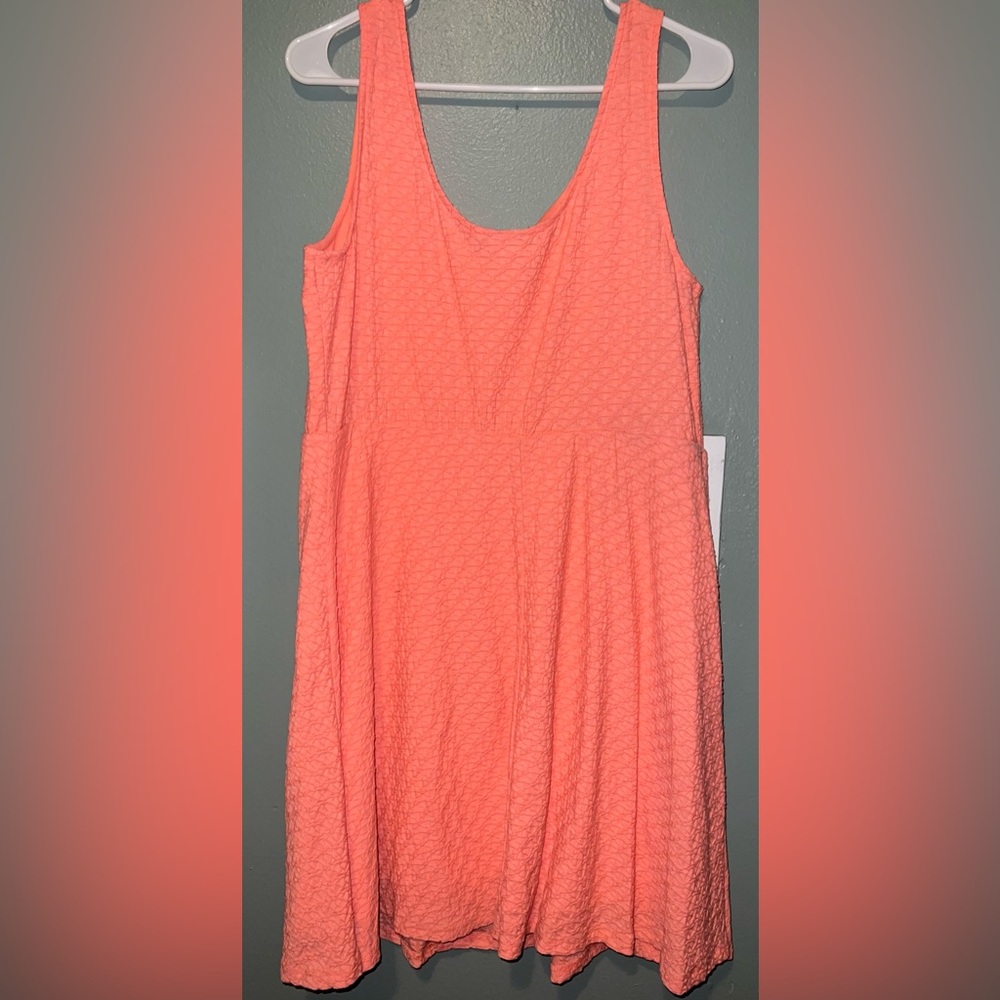 Coral Mossimo Supply Co. Dress